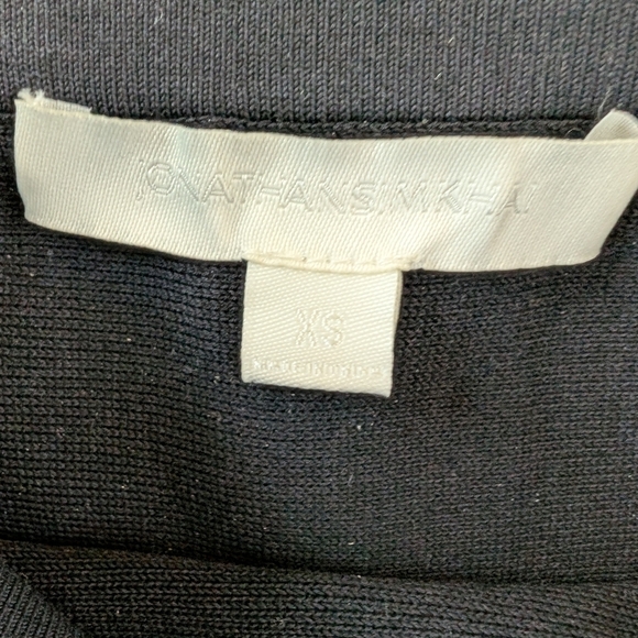 Jonathan Simkhai Black Knit Crochet Midi Skirt sz XS - Picture 8 of 9